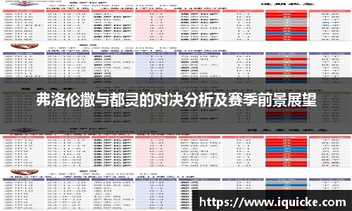 弗洛伦撒与都灵的对决分析及赛季前景展望